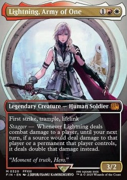 Lightning, Army of One (V.1)