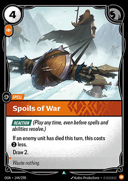 Spoils of War