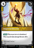 Imperial Decree