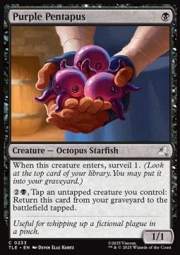 Purple Pentapus