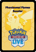 Phantasmal Flames Live Code Card: Booster