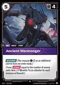 Ancient Warmonger