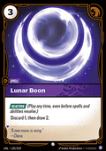 Lunar Boon