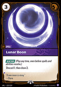 Lunar Boon