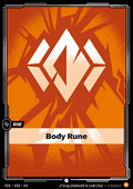 Body Rune (V.1 - Common)
