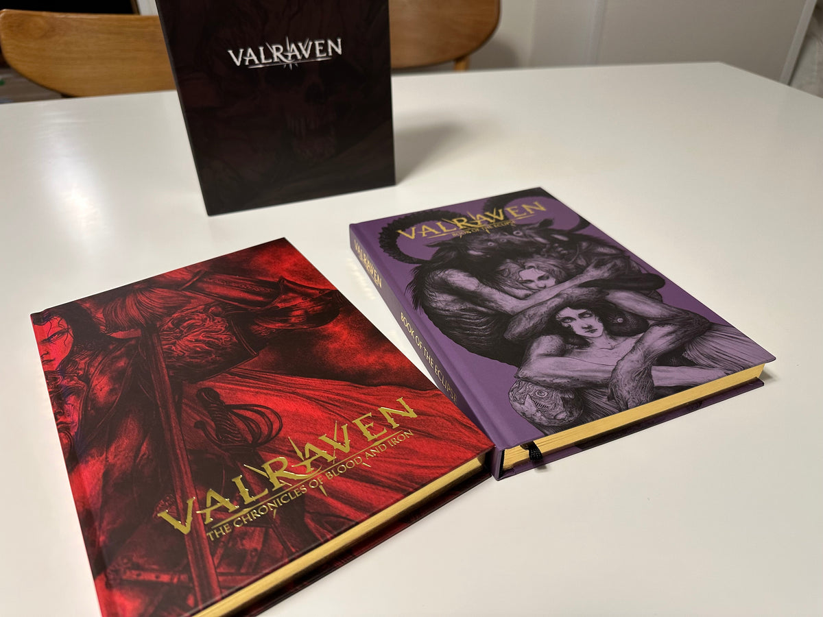 WORLD ANVIL PUBLISHING - VALRAVEN:THE CHRONICLE OF BLOOD AND IRON CORE BOOK (ENG)