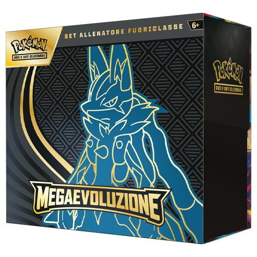 POKEMON - MEGAEVOLUZIONI - SET ALLENATORE FUORICLASSE - MEGA LUCARIO-EX (ITA)