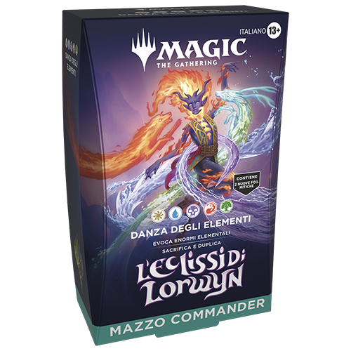 MAGIC THE GATHERING - L'ECLISSI DI LORWYN - MAZZO COMMANDER - DANZA DEGLI ELEMENTI (ITA)