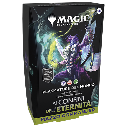 MAGIC THE GATHERING - AI CONFINI DELL'ETERNITÀ (EDGE OF ETERNITY) - MAZZO COMMANDER - PLASMATORE DEL MONDO (ITA)