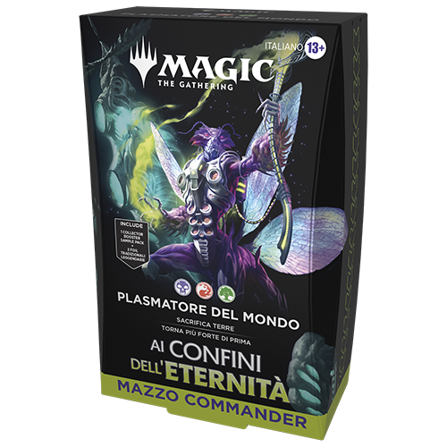 MAGIC THE GATHERING - AI CONFINI DELL'ETERNITÀ (EDGE OF ETERNITY) - MAZZO COMMANDER - PLASMATORE DEL MONDO (ITA)