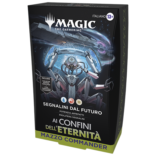 MAGIC THE GATHERING - AI CONFINI DELL'ETERNITÀ (EDGE OF ETERNITY) - MAZZO COMMANDER - SEGNALINI DAL FUTURO (ITA)