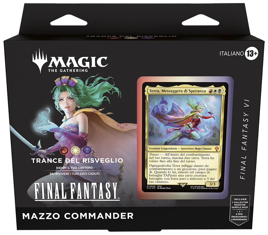 MAGIC THE GATHERING - FINAL FANTASY - COMMANDER DECK - AWAKENING TRANC Ohana MAGIC THE GATHERING - FINAL FANTASY - COMMANDER DECK - AWAKENING TRANC Ohana