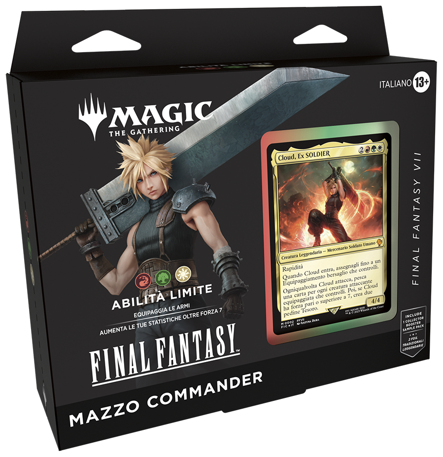 MAGIC THE GATHERING - FINAL FANTASY - MAZZO COMMANDER - ABILITÀ LIMITE