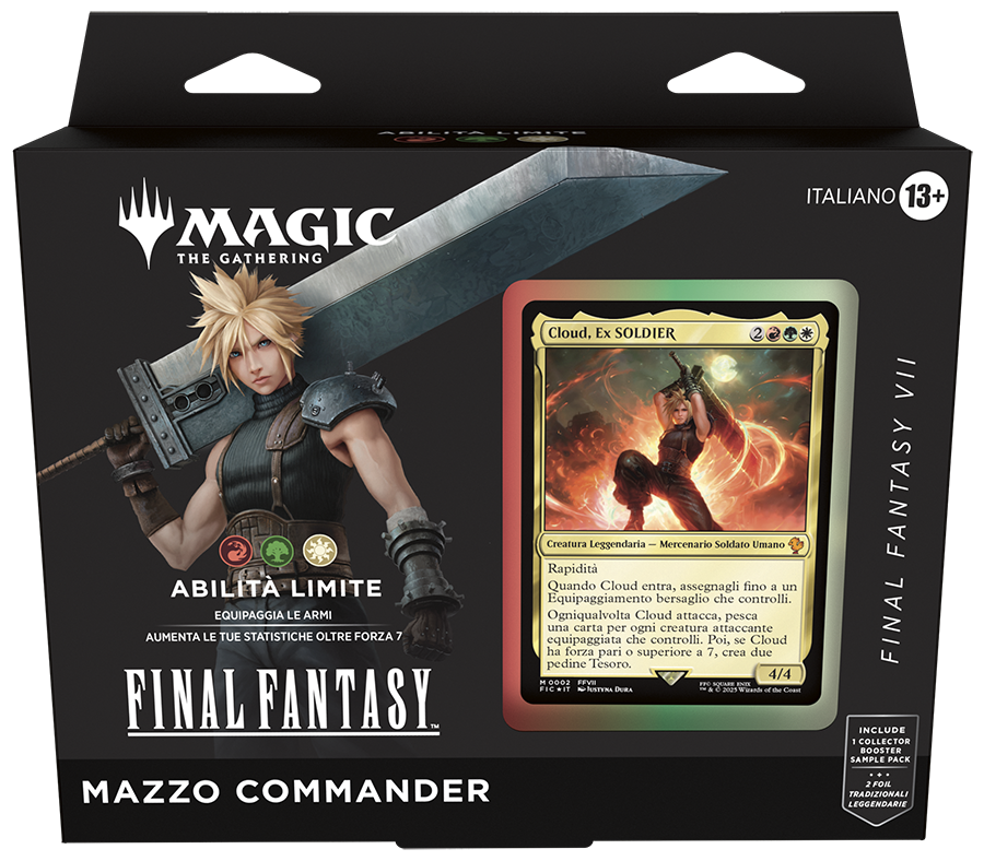 MAGIC THE GATHERING - FINAL FANTASY - MAZZO COMMANDER - ABILITÀ LIMITE