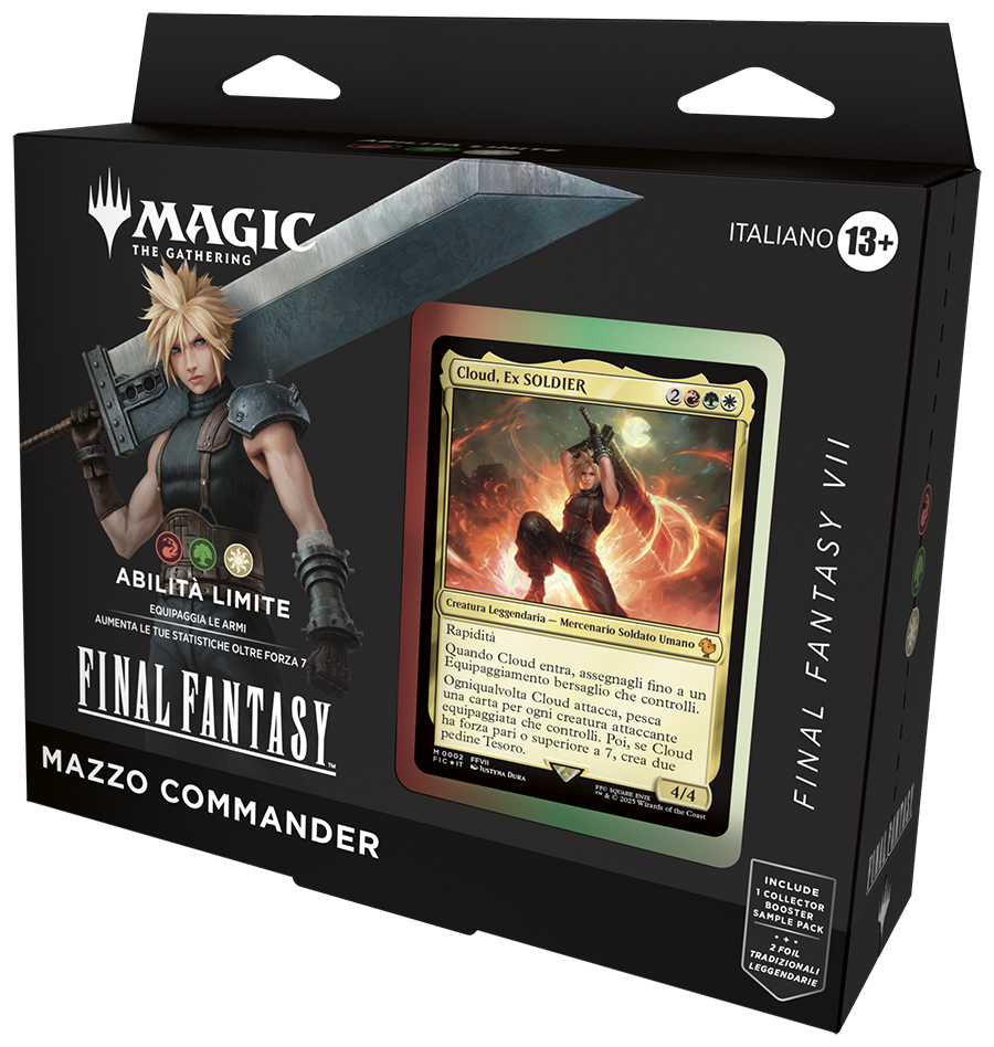 MAGIC THE GATHERING - FINAL FANTASY - MAZZO COMMANDER - ABILITÀ LIMITE