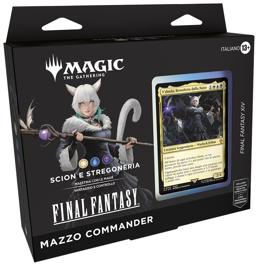 MAGIC THE GATHERING - FINAL FANTASY - MAZZO COMMANDER - SCION E STREGONERIA