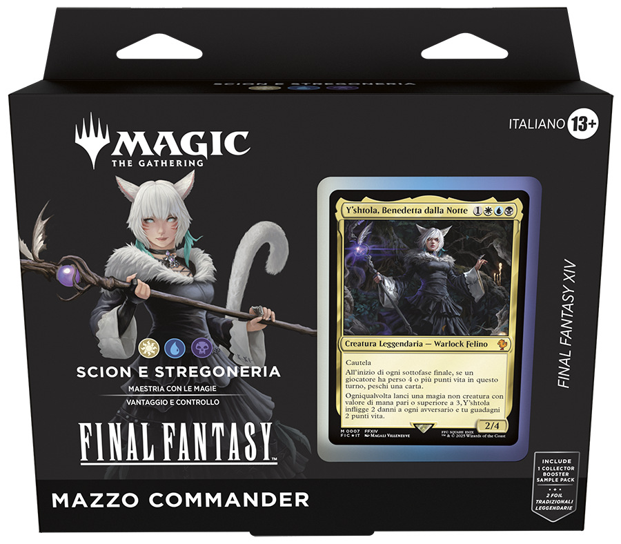MAGIC THE GATHERING - FINAL FANTASY - MAZZO COMMANDER - SCION E STREGONERIA