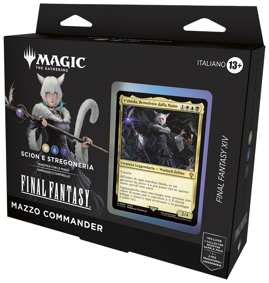 MAGIC THE GATHERING - FINAL FANTASY - MAZZO COMMANDER - SCION E STREGONERIA