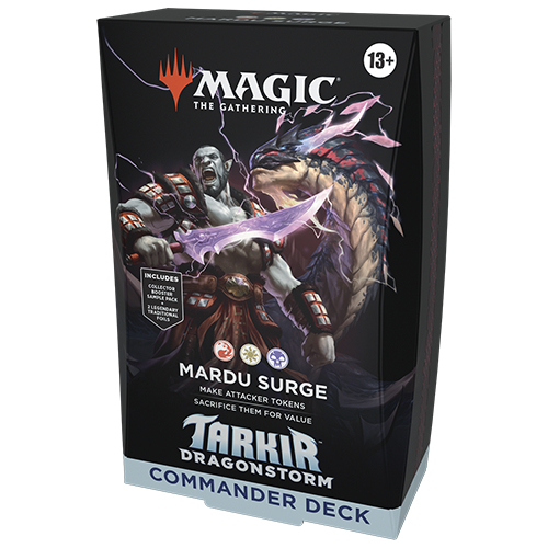 MAGIC THE GATHERING - TARKIR - MAZZO COMMANDER - MARDU SURGE (ENG)