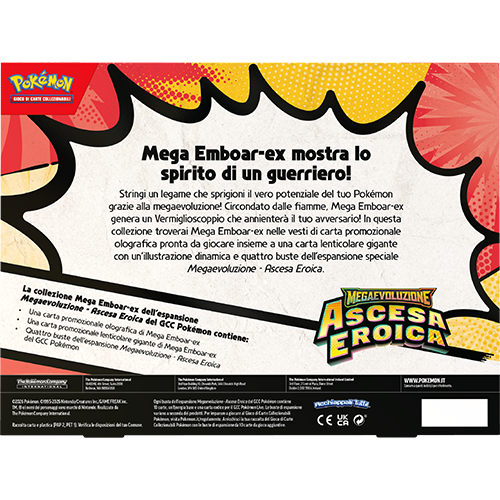 POKEMON - ASCESA EROICA - COLLEZIONE MEGA EMBOAR-EX (ITA)