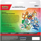 POKEMON - COLLEZIONE ILLUSTRAZIONE  PRIMI COMPAGNI D'AVVENTURA - SERIE 1 (ITA)