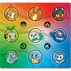 POKEMON - COLLEZIONE ILLUSTRAZIONE  PRIMI COMPAGNI D'AVVENTURA - SERIE 1 (ITA)