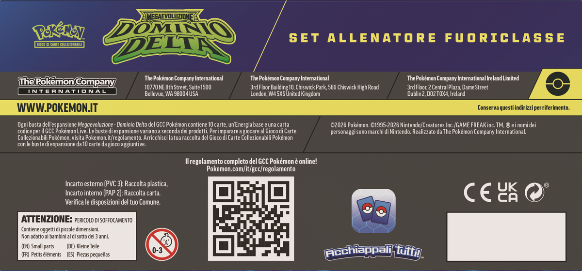 Pokémon - Dominio Delta -  Set allenatore fuoriclasse (ITA)