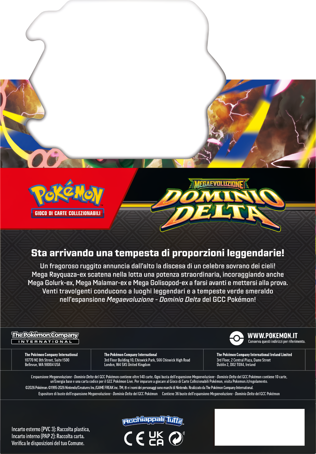 Pokémon - Dominio Delta -   Display 36 Buste (ITA)