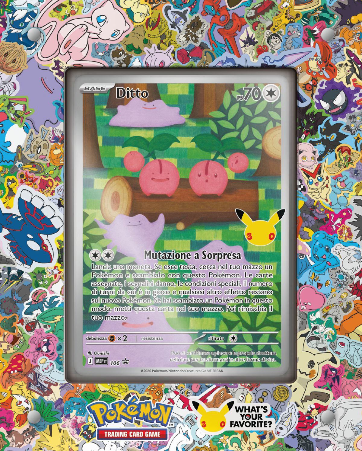 Pokémon - 30° Anniversario -   Collezione premium Ditto (ITA)
