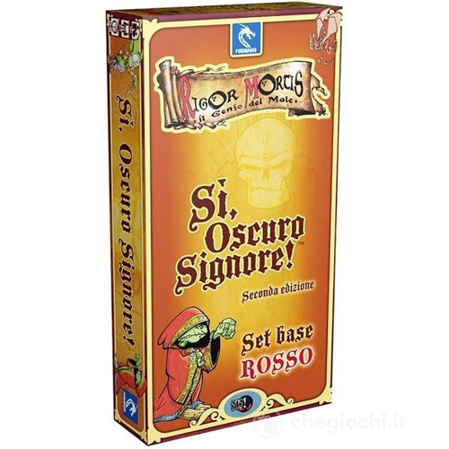 SI OSCURO SIGNORE - SET BASE ROSSO