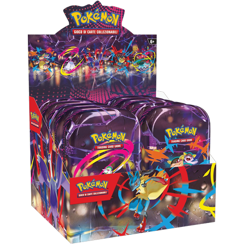 POKEMON - MEGAEVOLUZIONE - MINITIN DA COLLEZIONE "MEGAEROI" - BOX SIGILLATO (ITA)