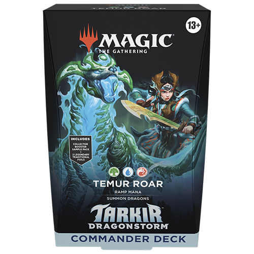 MAGIC THE GATHERING - TARKIR - MAZZO COMMANDER - TEMUR ROAR (ENG)