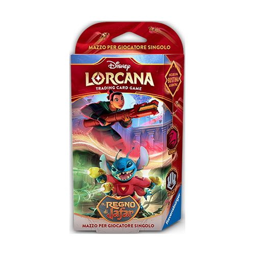 LORCANA - IL REGNO DI JAFAR - STARTER DECK RUBINO/ACCIAIO (ITA)