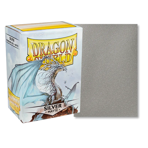 AT-11008 - 100 BUSTINE MATTE STANDARD SIZE - SILVER